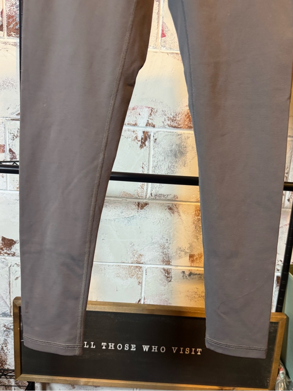 Prana Brown High-Waist Leggings - Picture 5 of 6